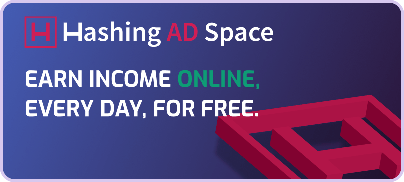 Hashing Ad Space - Earn Online